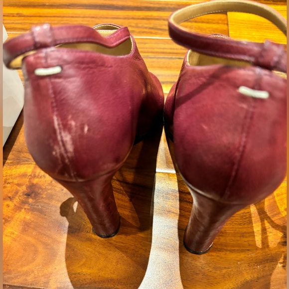 Maison Martin Margiela Cutout Leather Booties IT39 US 9 - Picture 8 of 12